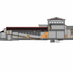 As-built BIM model created from a point cloud survey — Scan to BIM, Cyprus (model 13)