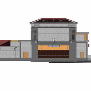 Point-cloud to BIM (IFC) model of a structure — P.A.L. 3D laser scanning, Cyprus (model 14)